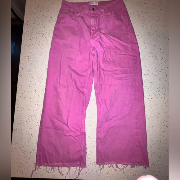 Women’s pink jeans size 12 (primark) - Picture 2 of 4